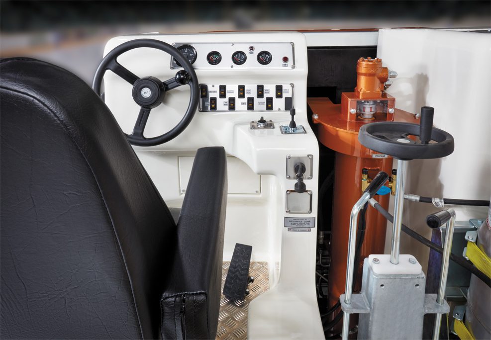 Styrepanel ismaskin sidekonsoll